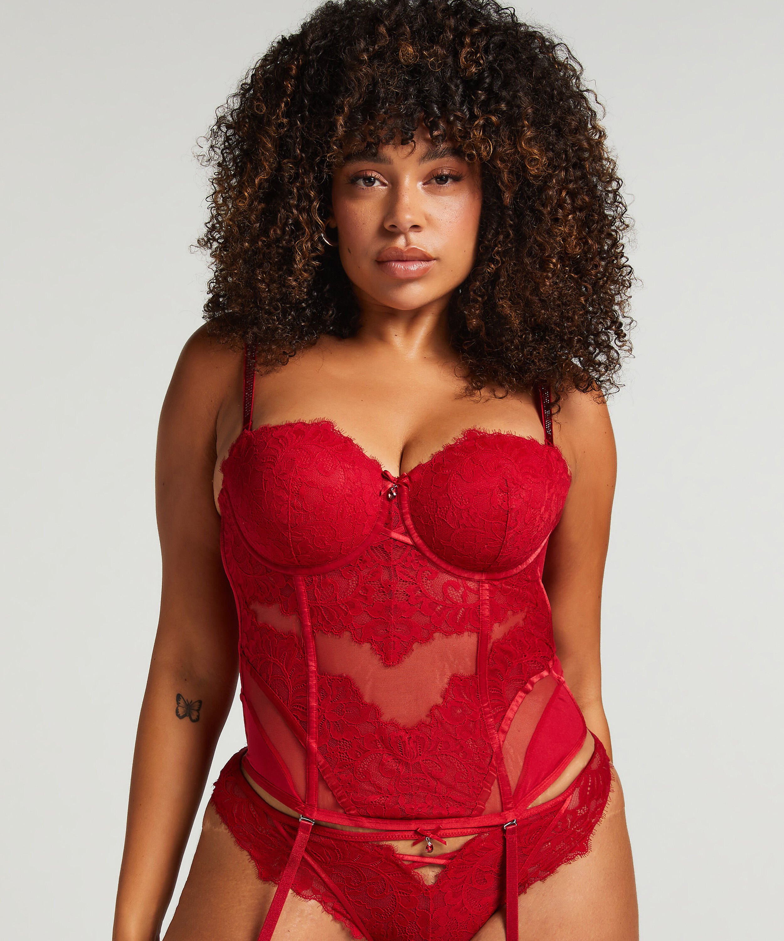 Bustier Charlotta, Rot Bustier Charlotta, Rot