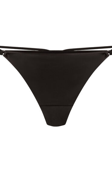 Thumbnail - Hunkemöller String mit hohem Beinausschnitt Hilton Schwarz