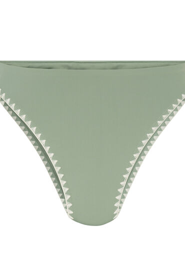 Thumbnail - Hunkemöller Bikiniunterteil mit hohem Beinausschnitt Joburg Grün