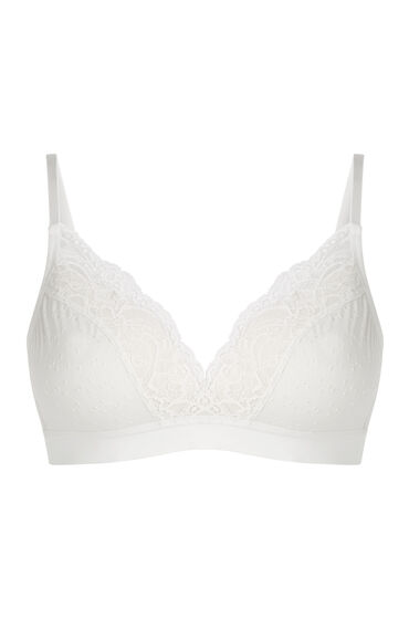 Thumbnail - Hunkemöller Vorgeformter BH ohne Bügel Sophie Weiß