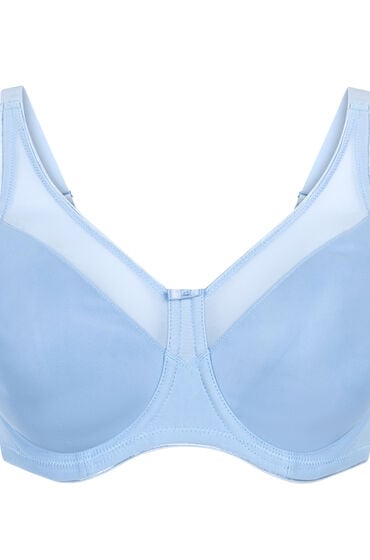 Thumbnail - Hunkemöller Unwattierter Minimizer-Bügel-BH Nina Blau