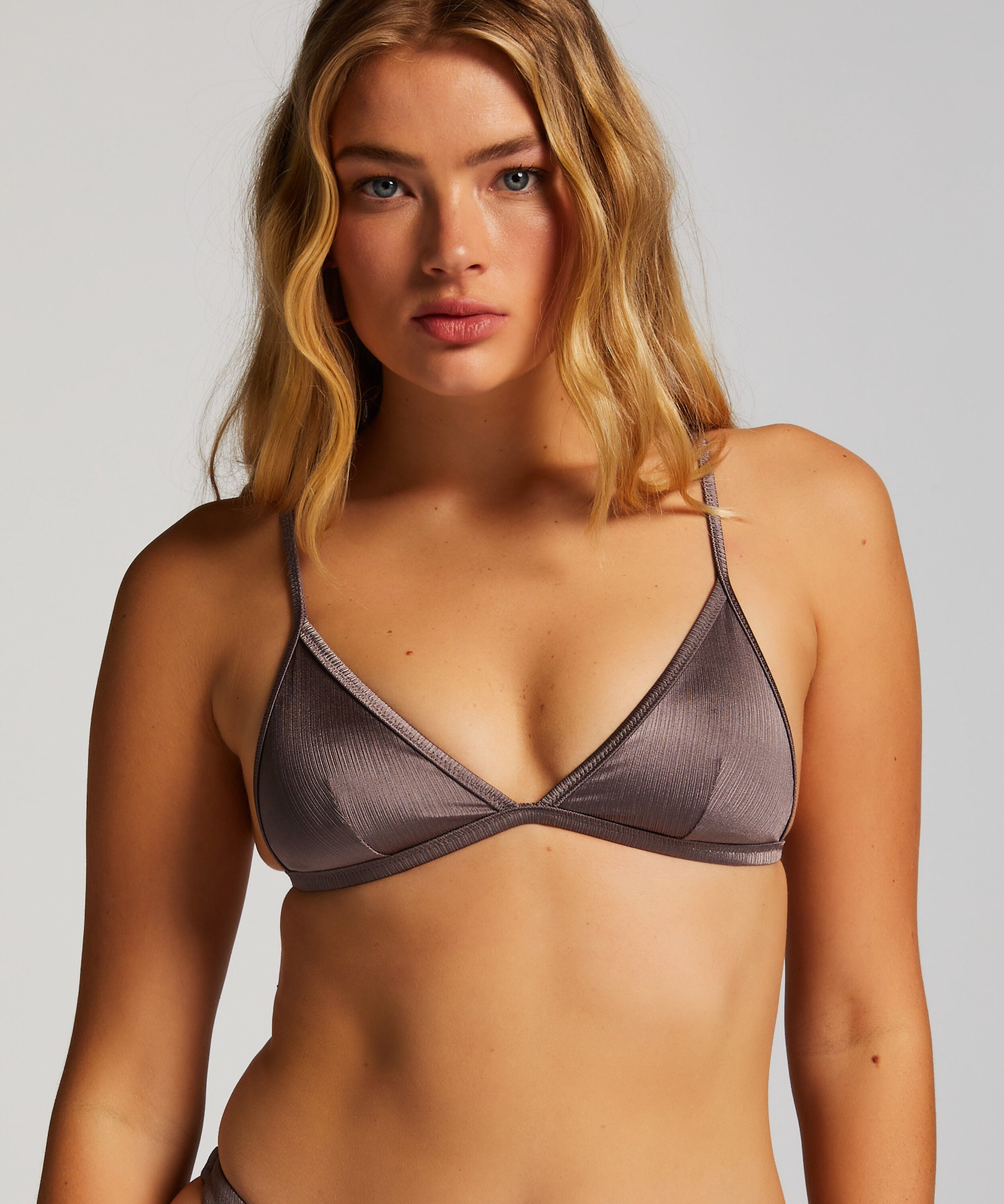 Triangel-Bikinioberteil Luna, Grau Triangel-Bikinioberteil Luna, Grau