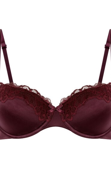 Thumbnail - Hunkemöller Vorgeformter Bügel-BH Lace & Shine Lila