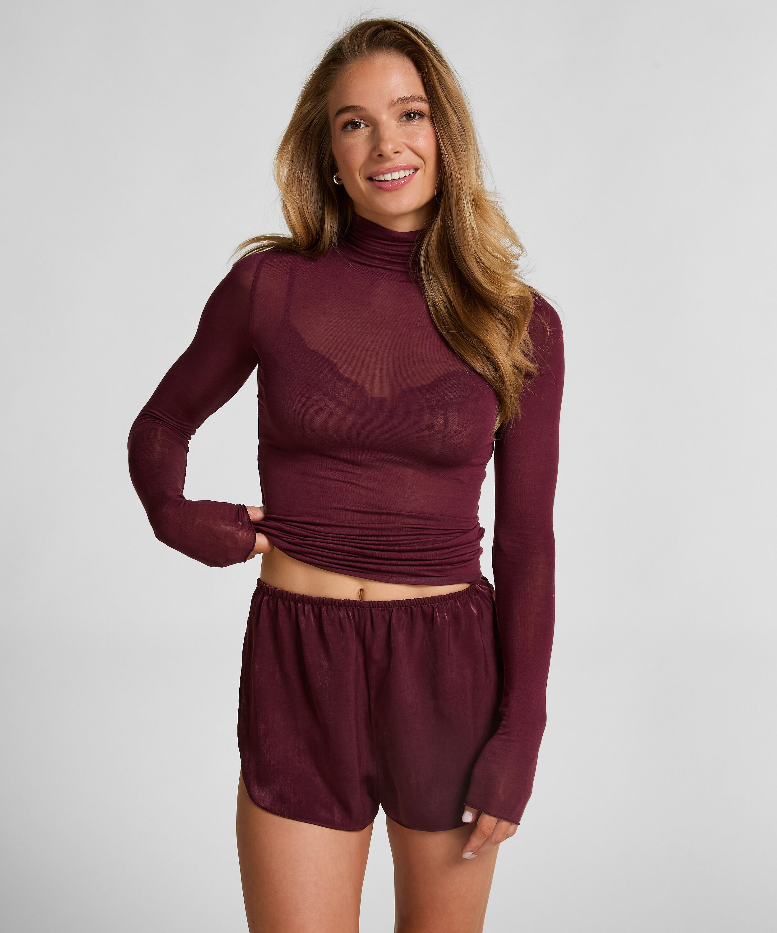 Satin-Shorts Minimal