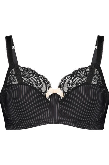 Thumbnail - Hunkemöller Unwattierter Bügel-BH Adalyn Schwarz