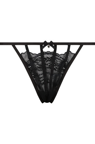 Thumbnail - Hunkemöller String Maxime Schwarz