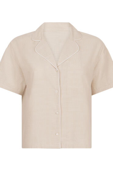 Thumbnail - Hunkemöller Jacke Baumwolle Beige