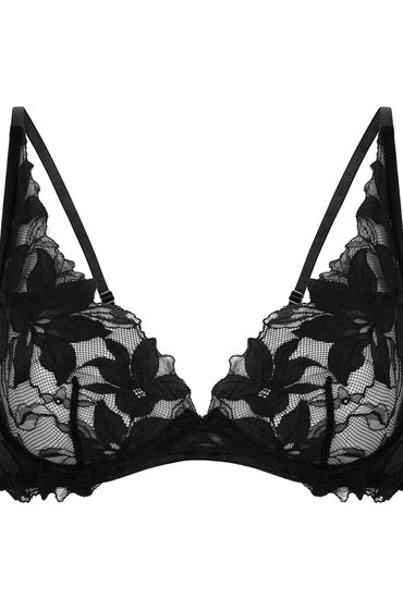 Thumbnail - Hunkemöller Unwattierter Bügel-BH Ingrid Schwarz