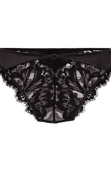 Thumbnail - Hunkemöller Grace Brazilian mit hohem Beinausschnitt Schwarz