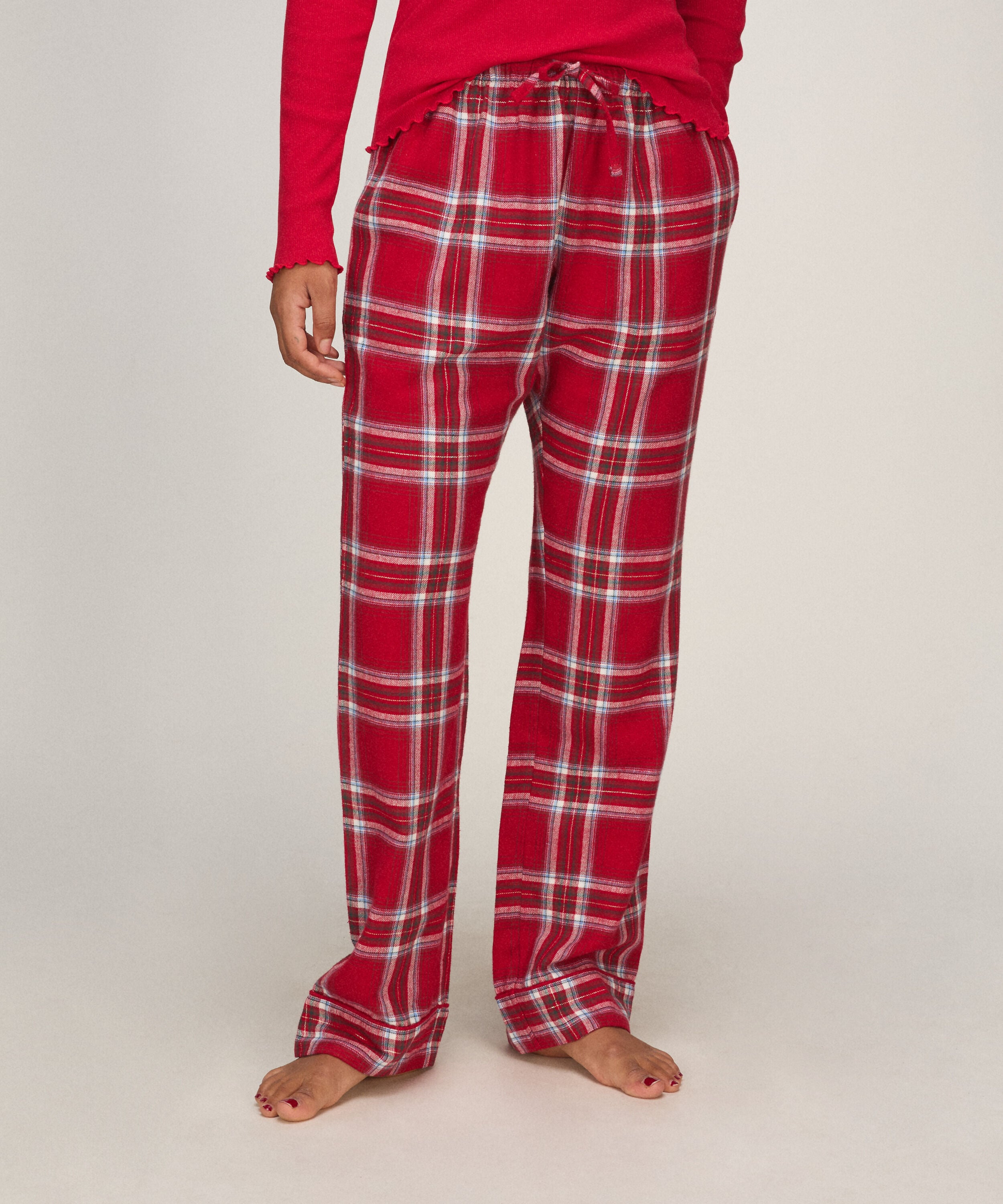 Petite Pyjamahose Flanell