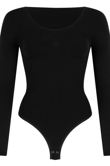 Thumbnail - Hunkemöller Nahtloser Shaping String-Body Schwarz