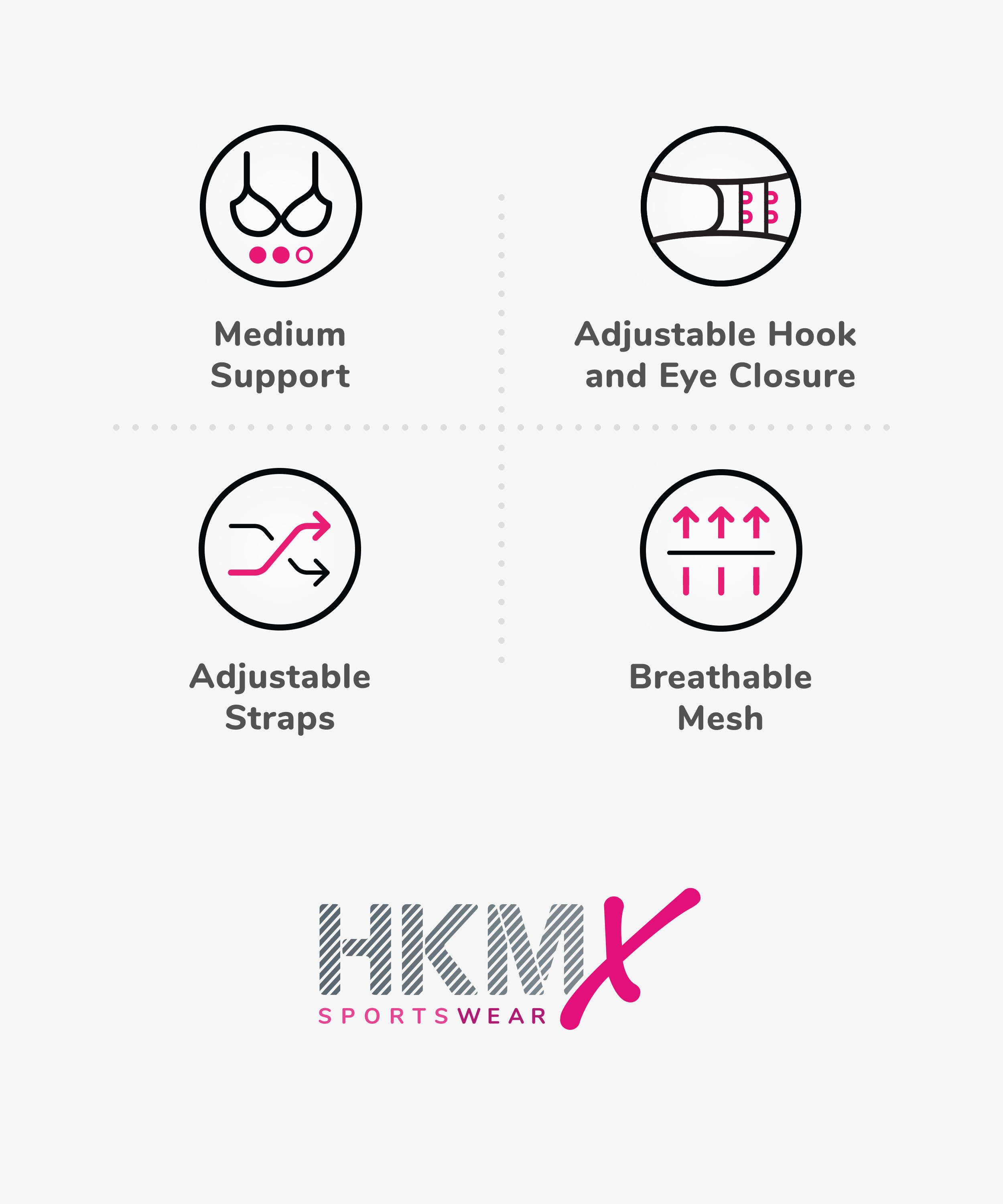 HKMX Sport-BH The All Star Level 2, Schwarz, main