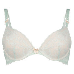 Vorgeformter Push-up-B&uuml;gel-BH Theresa, Blau