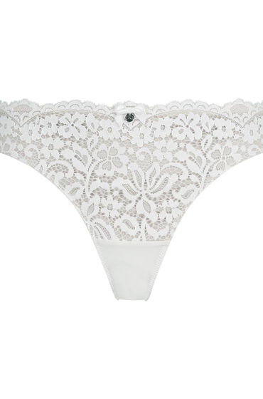 Thumbnail - Hunkemöller String Marine Weiß