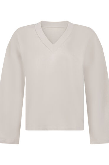 Thumbnail - Hunkemöller Lounge Top Audrey Beige