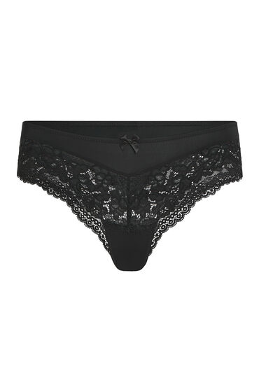 Thumbnail - Hunkemöller Brazilian-Shorts Valencia Schwarz