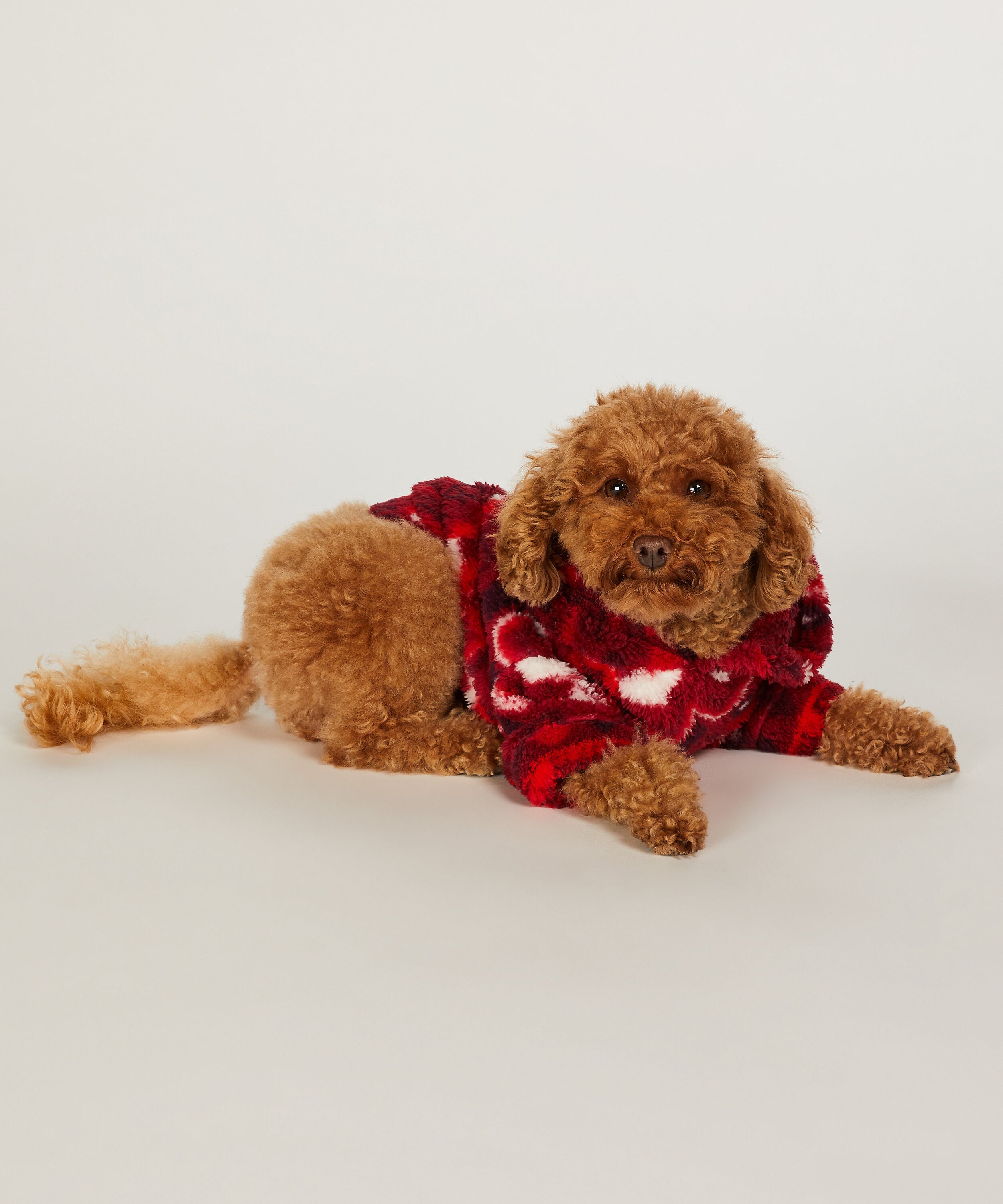 Hunde-Onesie, Rot Hunde-Onesie, Rot