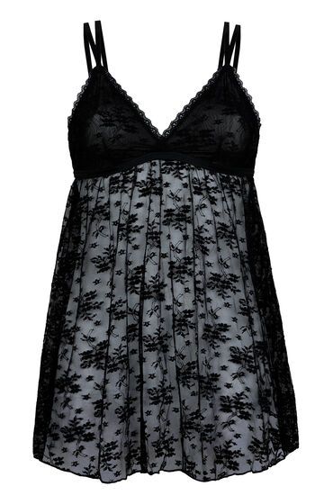 Thumbnail - Hunkemöller Darcy Babydoll Schwarz