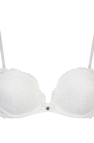 Thumbnail - Hunkemöller Vorgeformter Maximizer-Bügel-BH Marine Weiß