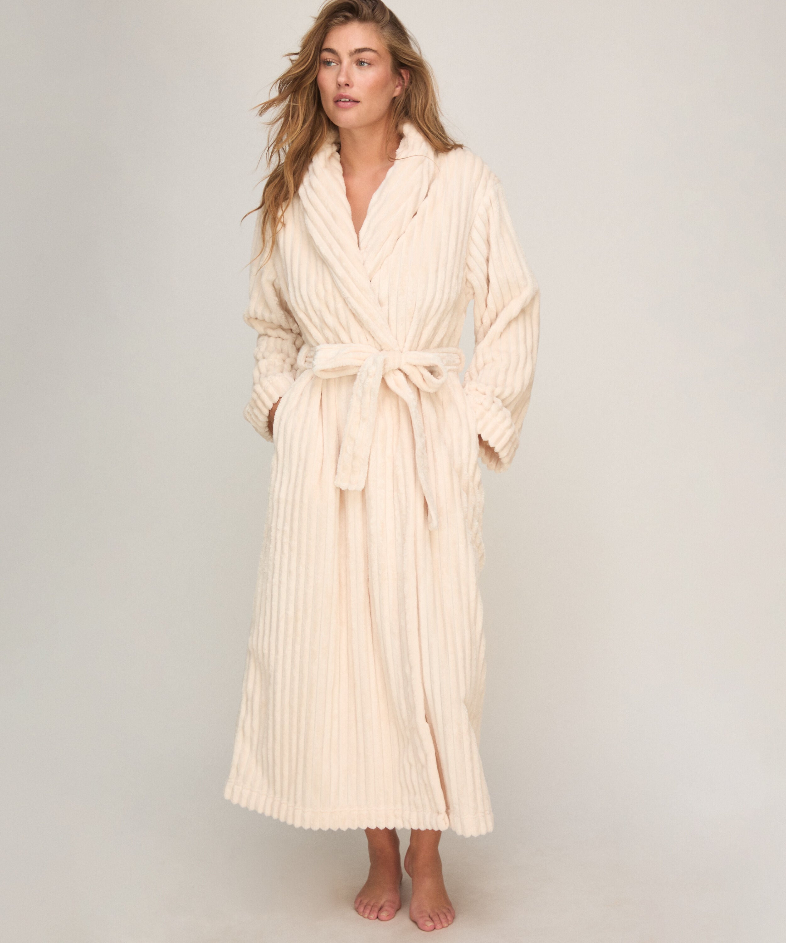 Bademantel Jacqueared Fleece