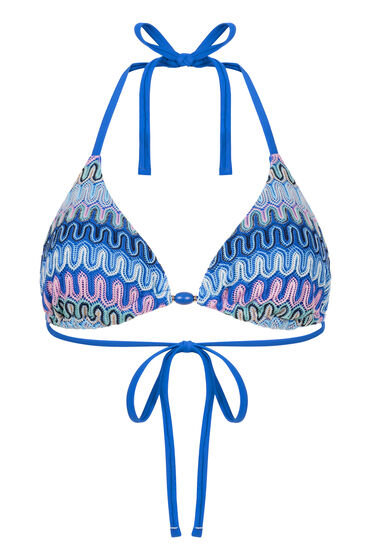 Thumbnail - Hunkemöller Triangel-Bikinioberteil Cali Blau