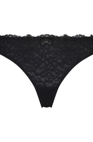 Thumbnail - Hunkemöller String Marine Schwarz