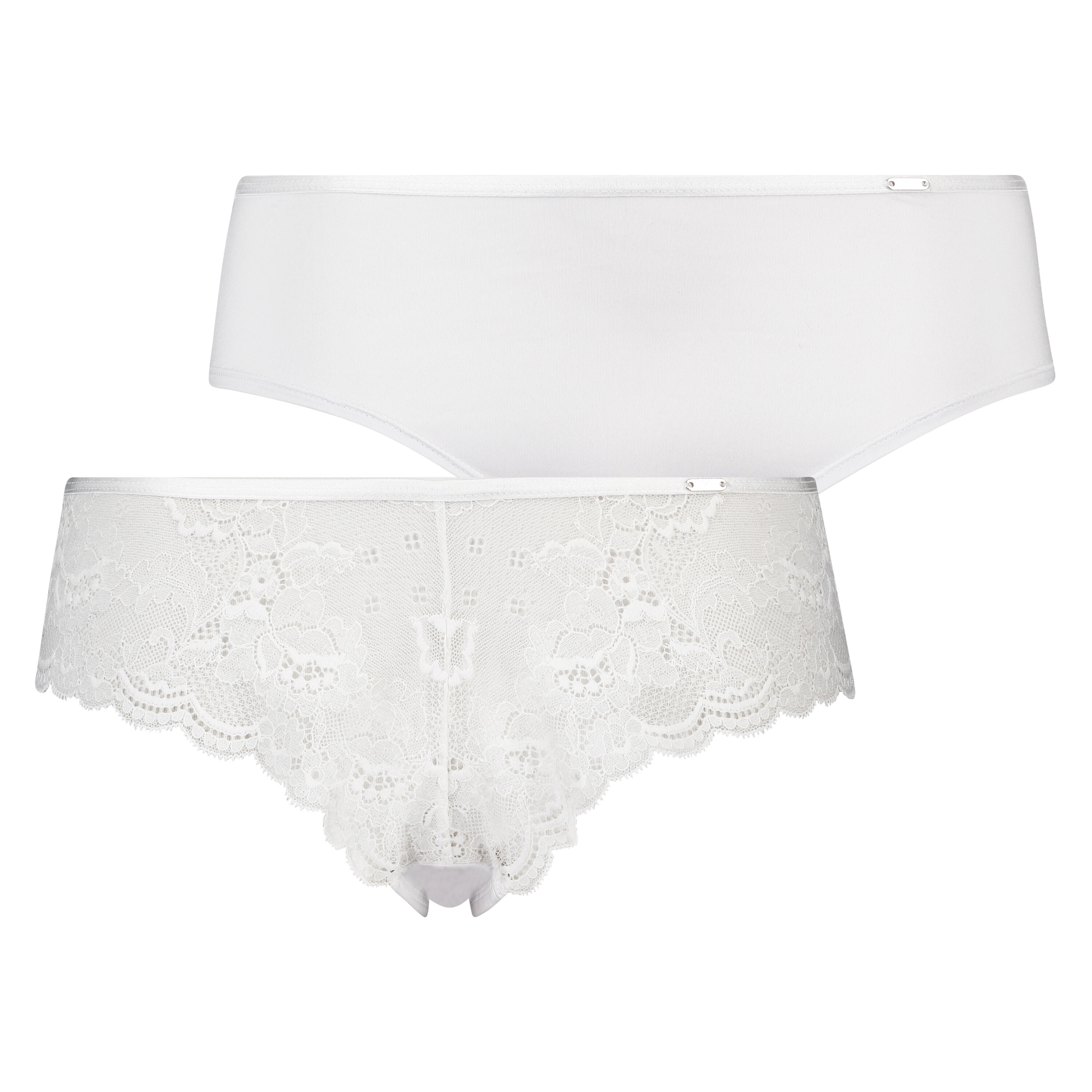 2er-Pack Brazilians Angie, Wei&szlig;