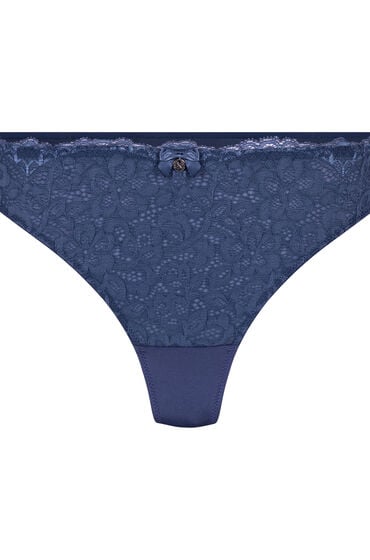 Thumbnail - Hunkemöller String Marine Blau