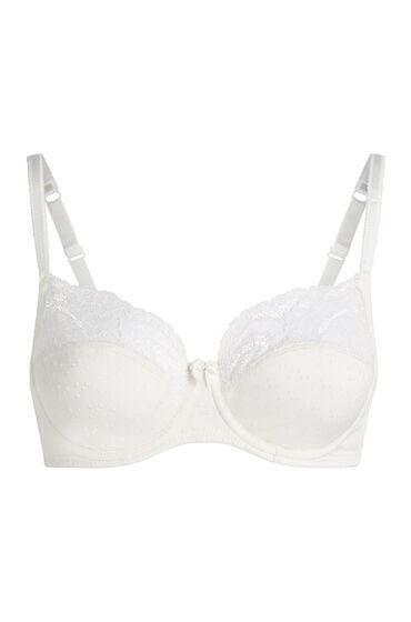 Thumbnail - Hunkemöller Unwattierter Bügel-BH Sophie Weiß