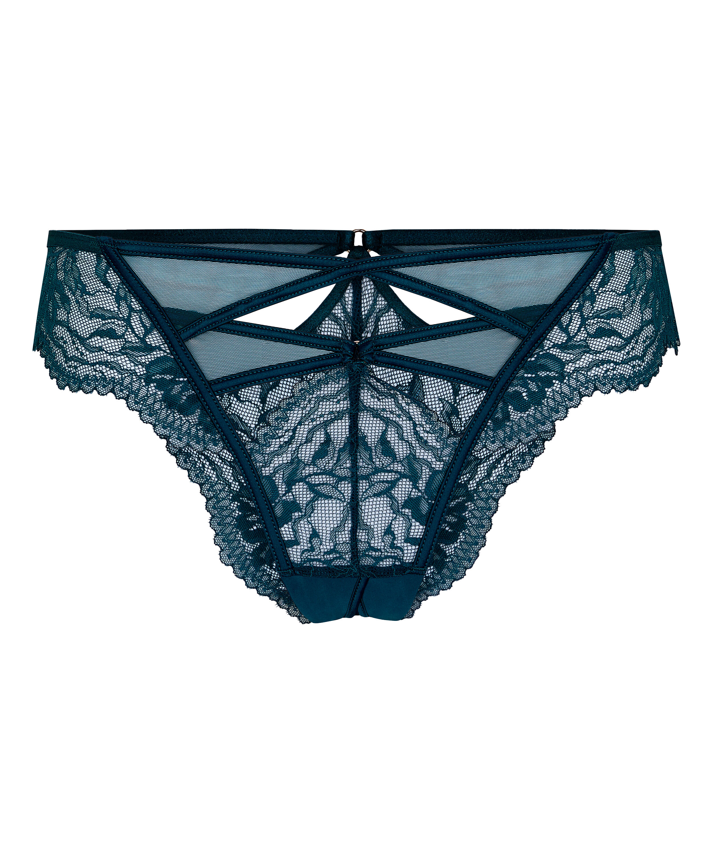 Amel Brazilian mit offenem Schritt, Blau