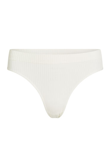 Thumbnail - Hunkemöller Hoch ausgeschnittener String Dianne Weiß