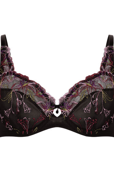 Thumbnail - Hunkemöller Unwattierter Bügel-BH Lily Schwarz