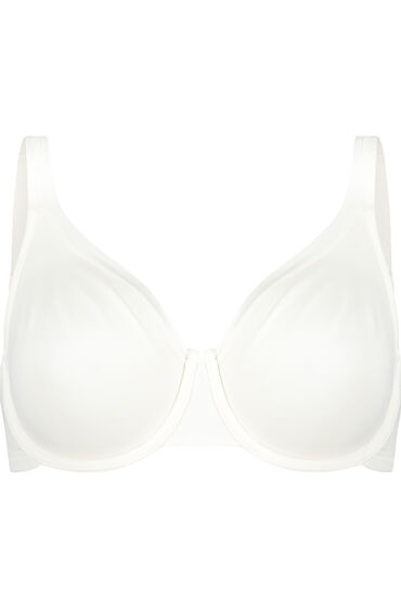 Thumbnail - Hunkemöller Nicht-vorgeformter Bügel-BH Satin Fleece Weiß