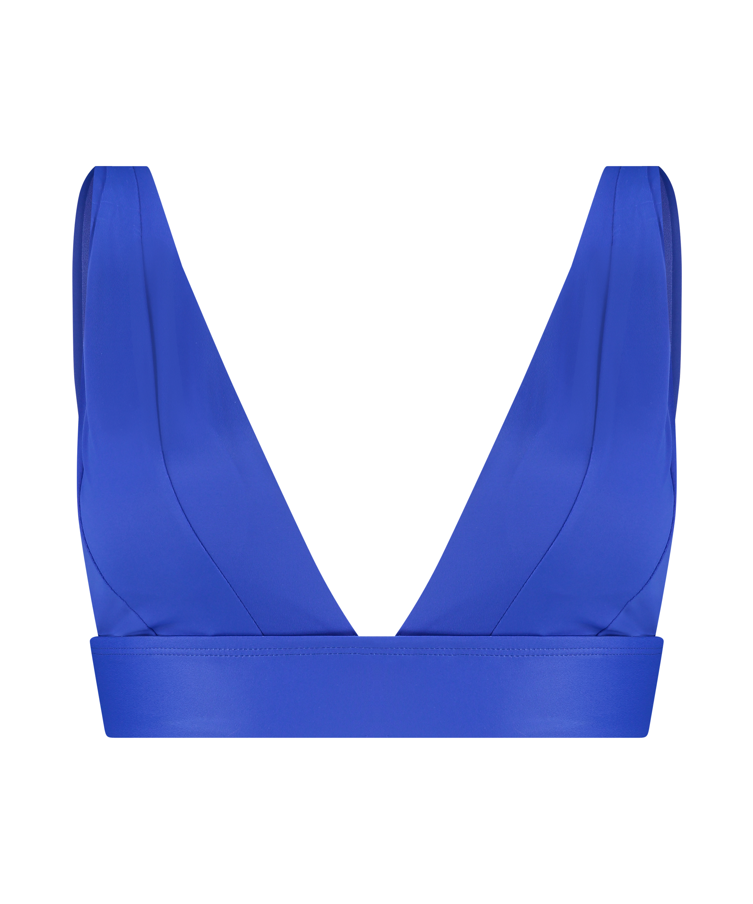 Triangle-Bikini-Top Luxe, Blau, main