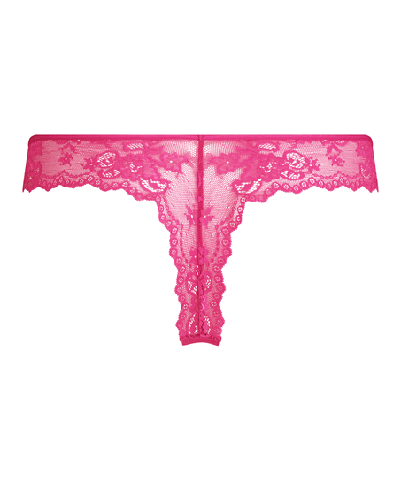Invisible String Lace Back, Rosa