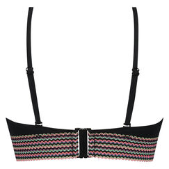 Vorgeformtes B&uuml;gel-Bikinitop Paradise, Schwarz