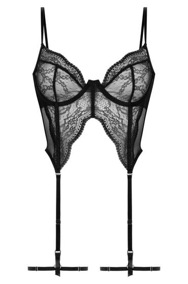 Thumbnail - Hunkemöller Bustier Isabelle Schwarz