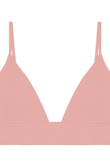 Thumbnail - Hunkemöller Triangel Bralette Smooth Rosa