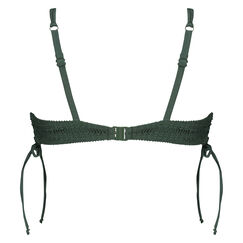 Bikini-Croptop Tied Down, gr&uuml;n