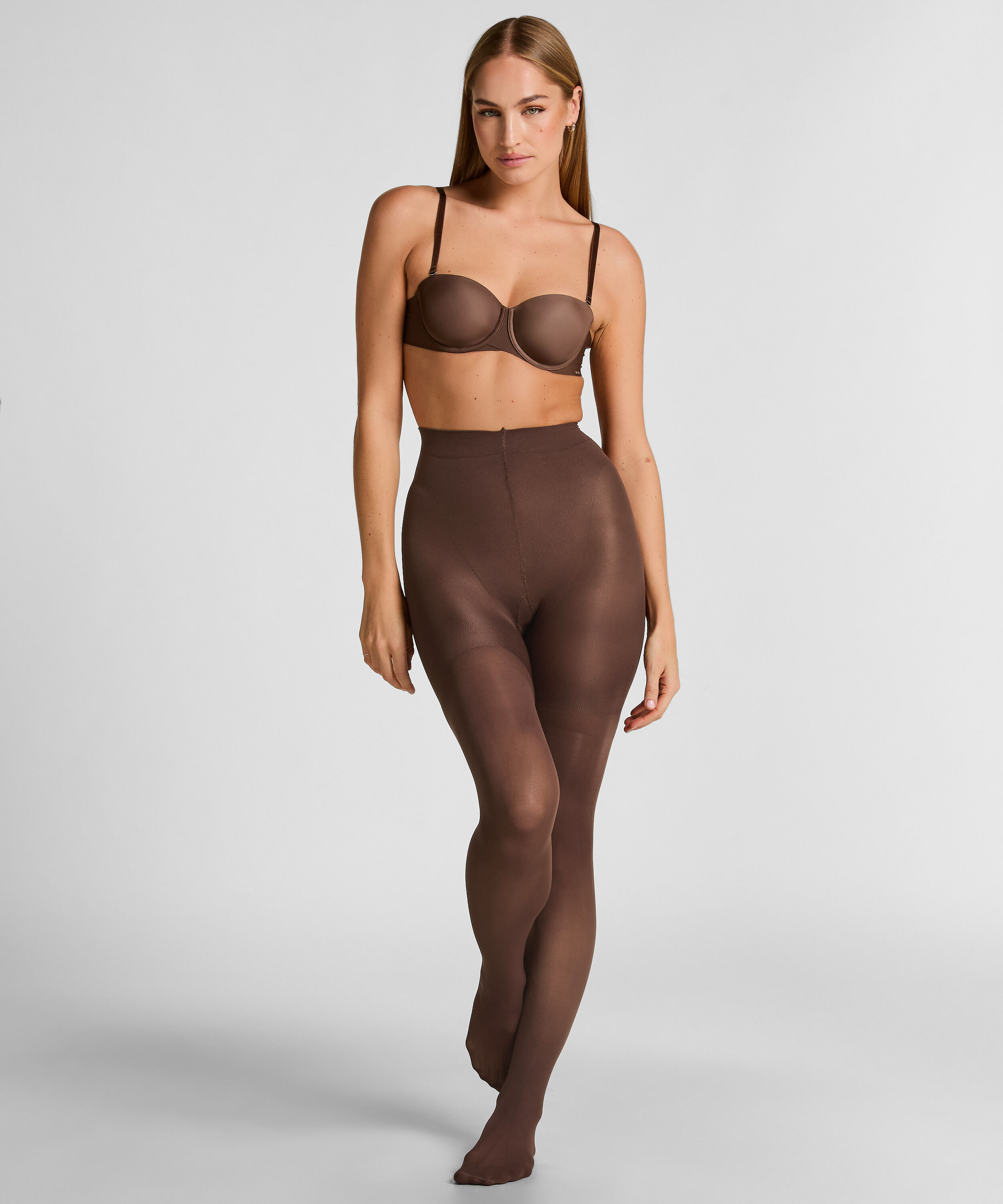 Strumpfhose 40 Denier Total Lift & Shape, Braun
