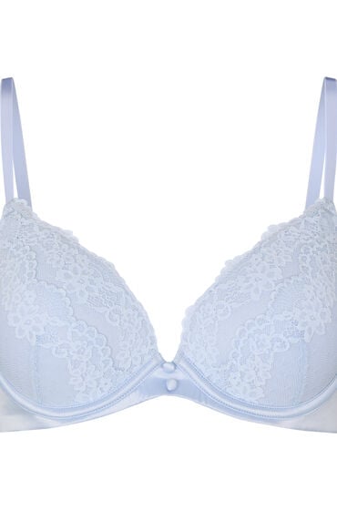 Thumbnail - Hunkemöller Laila Push-up-BH Blau