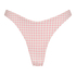 Hoch ausgeschnittener Bikini-Slip Seychelles, Rosa