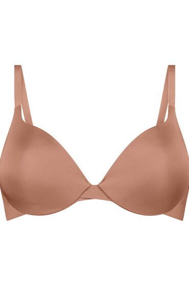 Thumbnail - Hunkemöller Vorgeformter Push-Up-Bügel-BH Smooth Braun