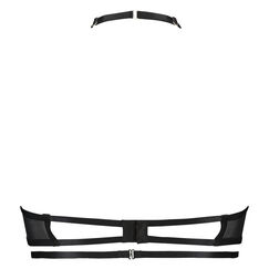 Unwattierter B&uuml;gel-BH Romane, Schwarz