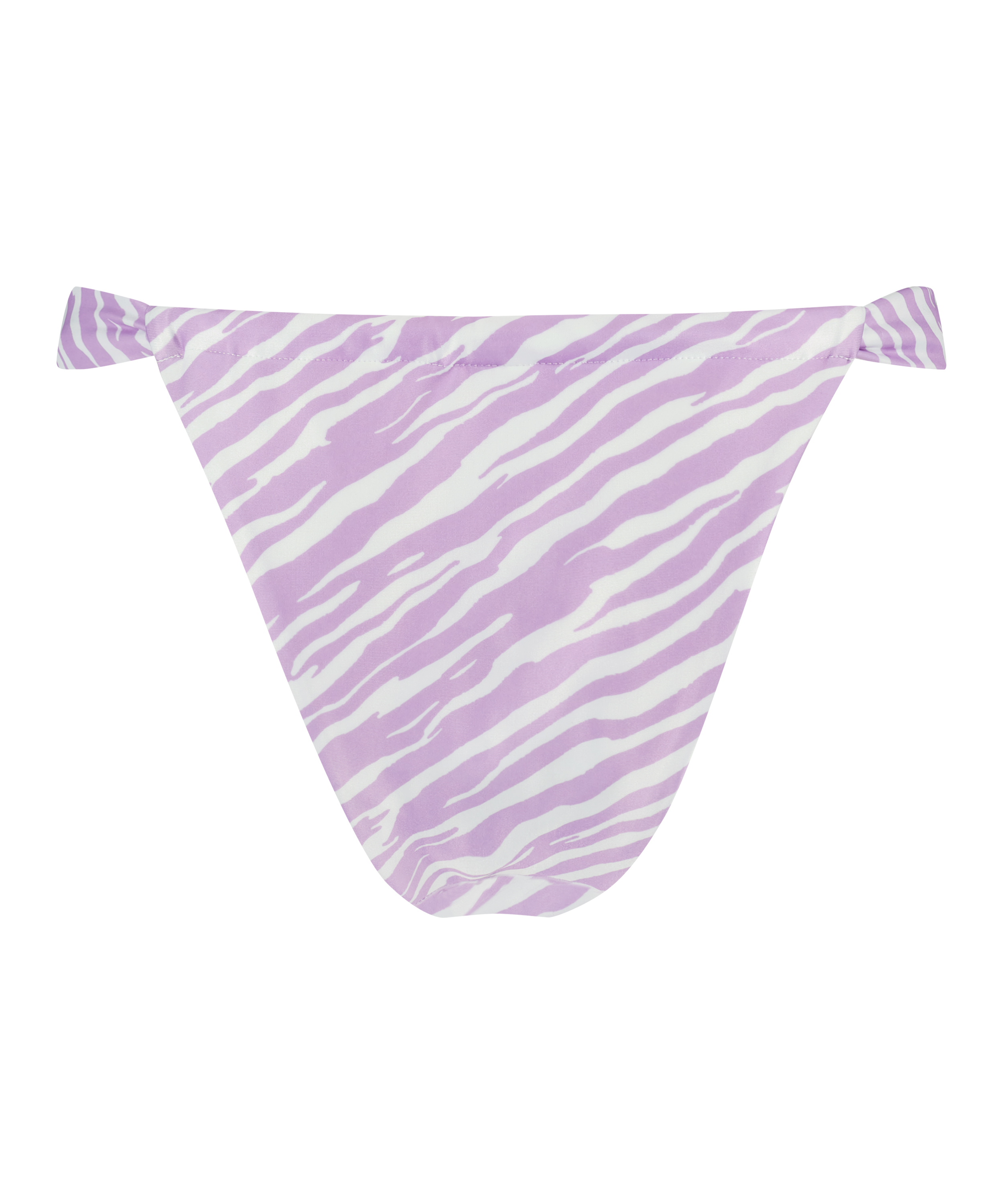 Bikini-Slip mit hohem Beinausschnitt Zebra, Lila, main
