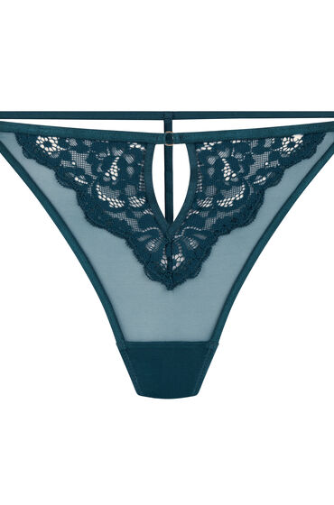 Thumbnail - Hunkemöller String Cinnamon Blau