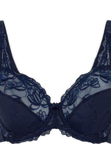 Thumbnail - Hunkemöller Unwattierter Bügel-BH Diva Blau