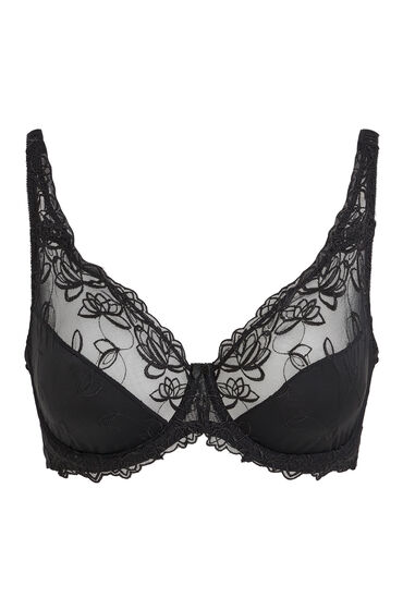 Thumbnail - Hunkemöller Unwattierter Bügel-BH Diva Schwarz