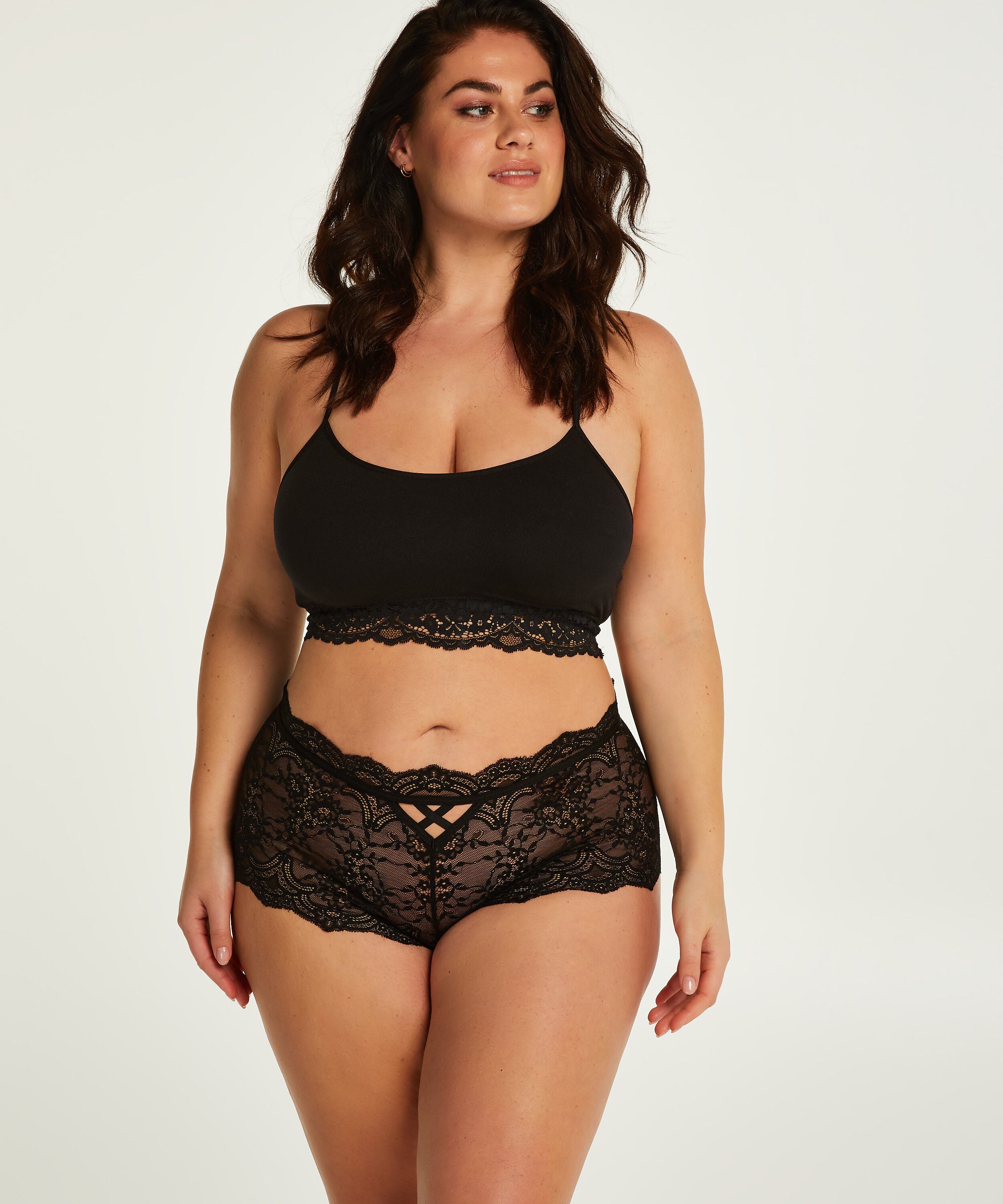 Boxer May Curvy, Schwarz Boxer May Curvy, Schwarz