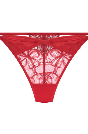 Thumbnail - Hunkemöller Marianna String mit hohem Beinausschnitt Rot